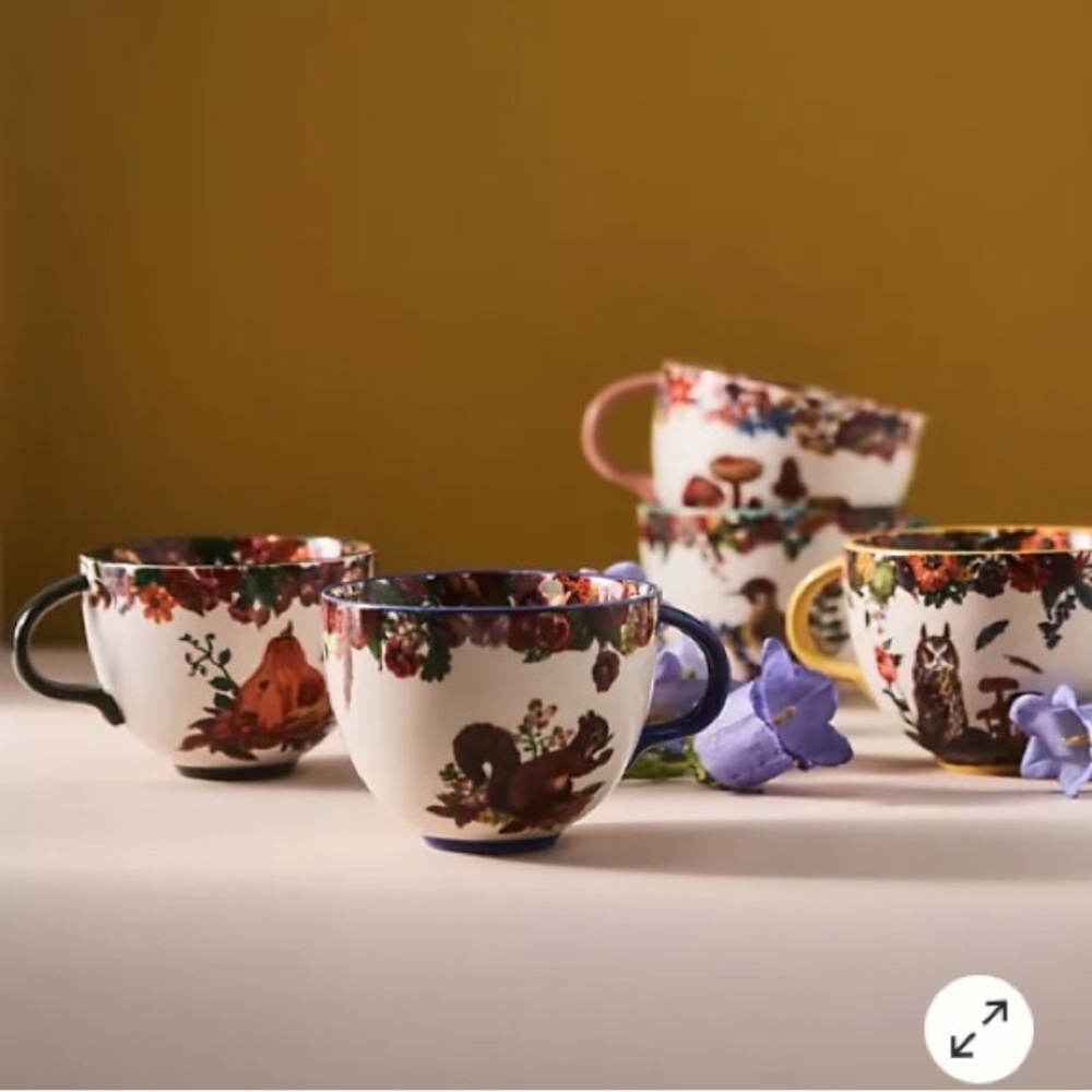 Anthropologie Nathalie Lete Mug Stoneware NIB NWT RARE - Picture 3 of 11